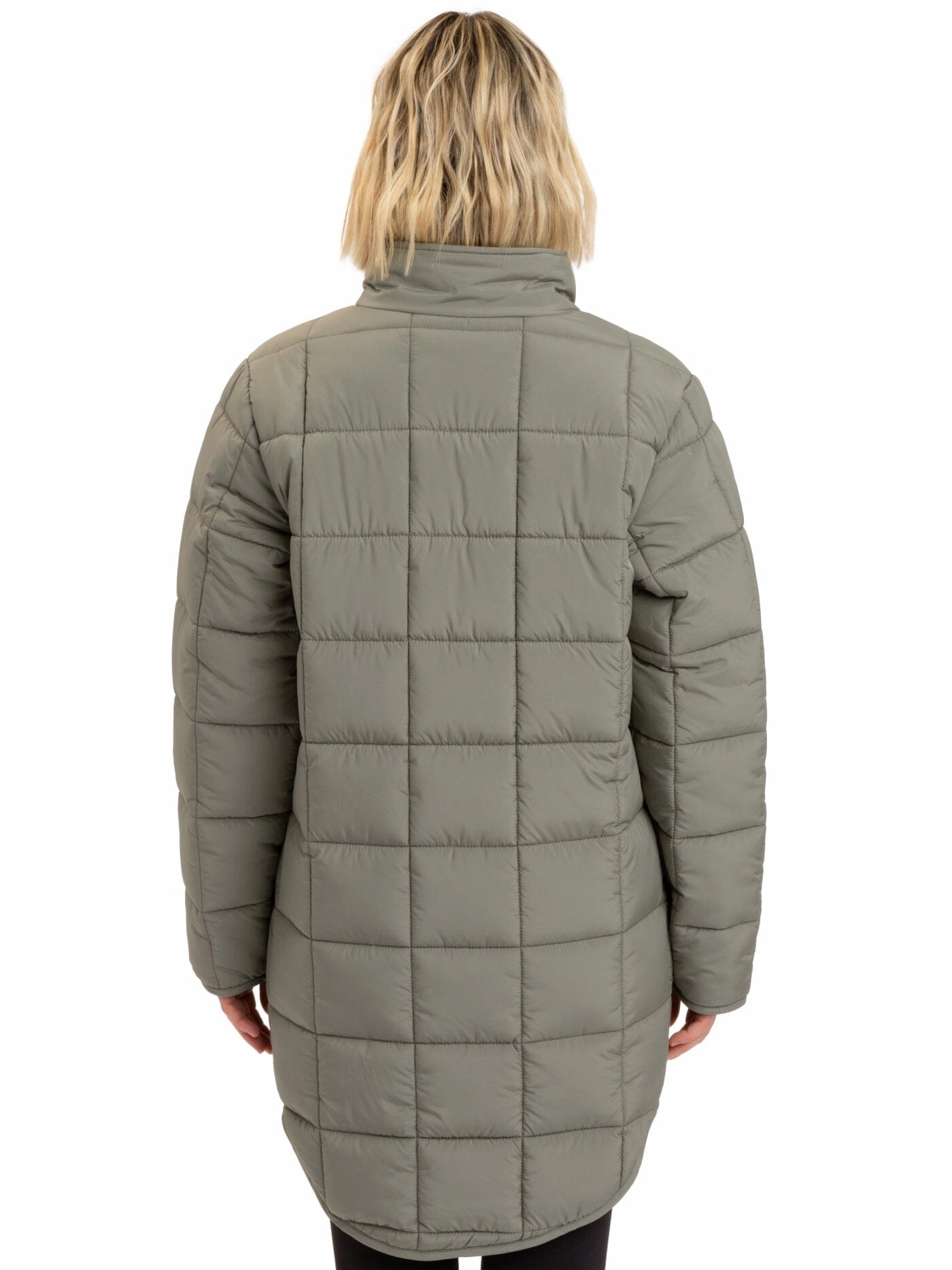 Slim Fit Design Azima Packable Long Puffer Jacket