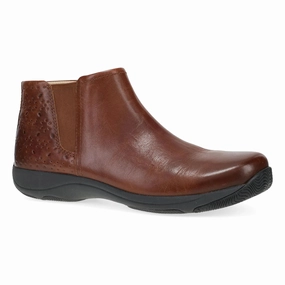 Thermal Core Weekend Wanderer Dansko Women's Sherry Boots - Cinnamon Waxy Burnished