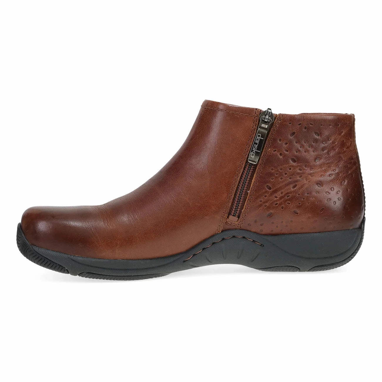 Construction Grade Flexible Frame Night Travel Dansko Women's Sherry Boots - Cinnamon Waxy Burnished