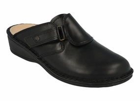 Finn Comfort Women's Orb Clog - Black Street Cool Dawn Step
