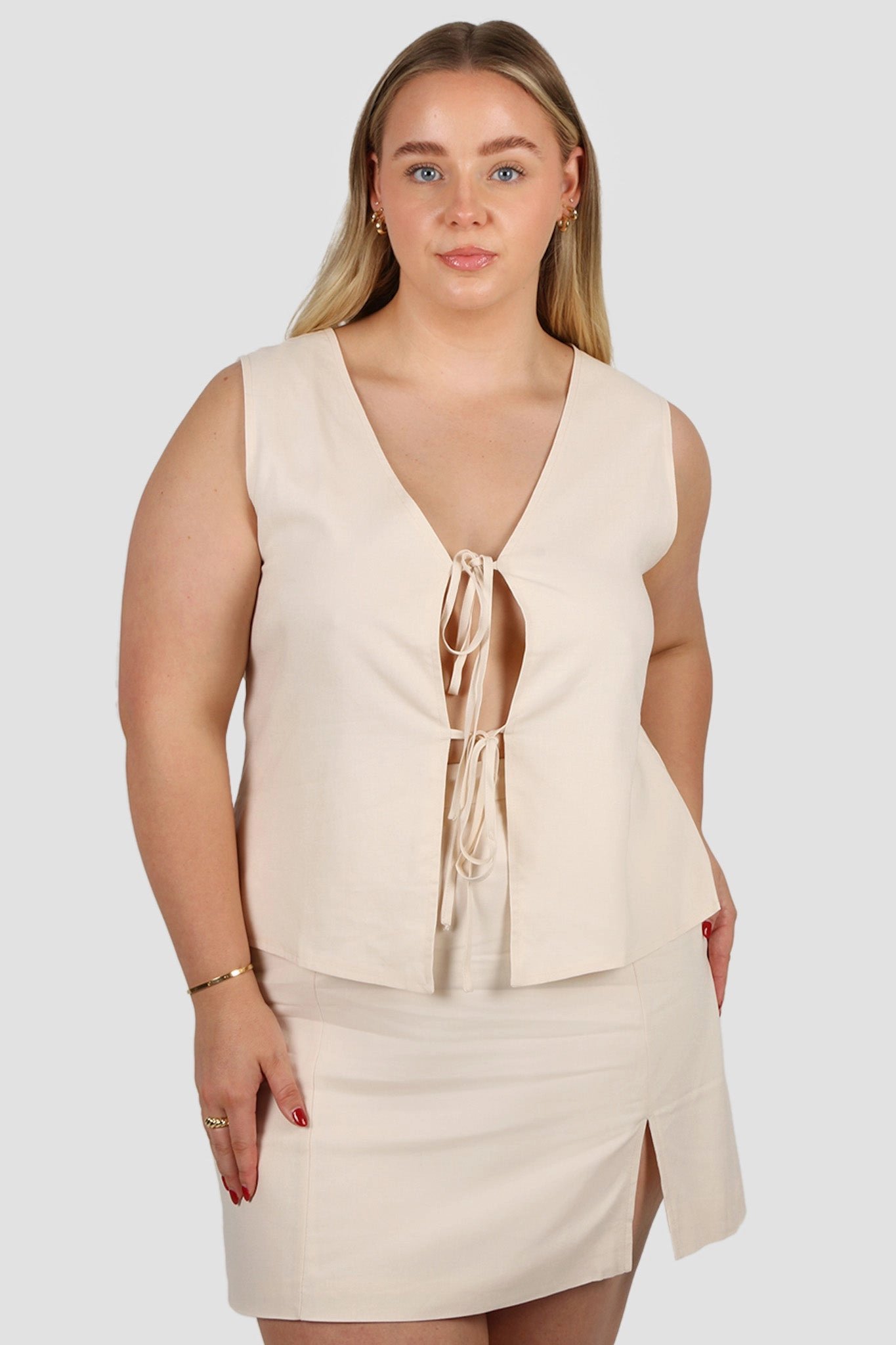 KAIRO SKIRT NEUTRAL Print Mix Minimal Design
