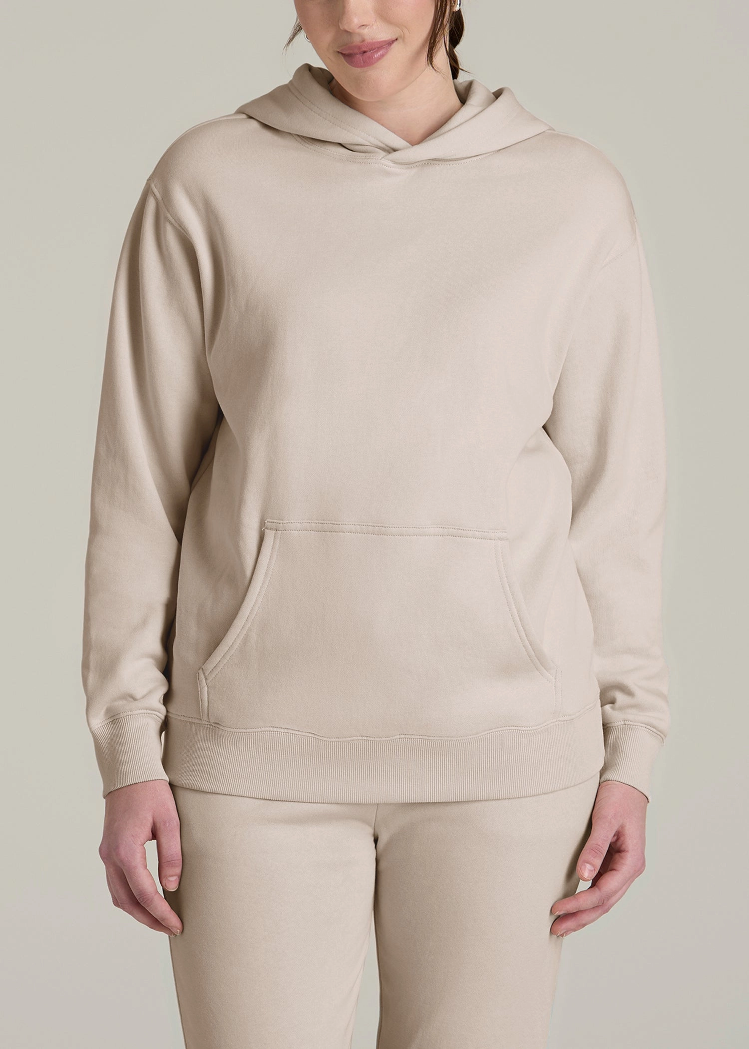Wearever Fleece Relaxed Fit Women's Tall Hoodie in Shell Camping Gear product graduation pride