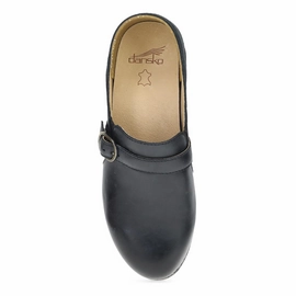 Timeless Style Footwear Easy Packing Dankso Women's Margaret Clog - Black Burnished Calf