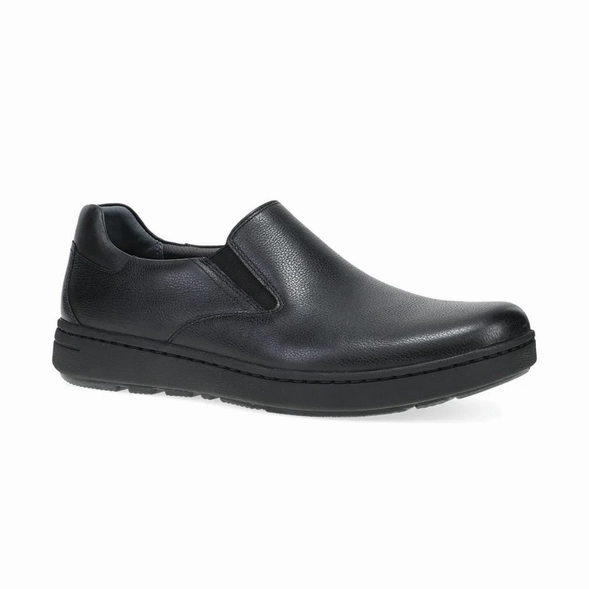 Herd Path Dansko Men's Thomas Waterproof Slip-Resistant Shoe - Black