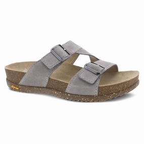 Anti Bacterial Footbed Dansko Women's Dayna Sandal - Stone