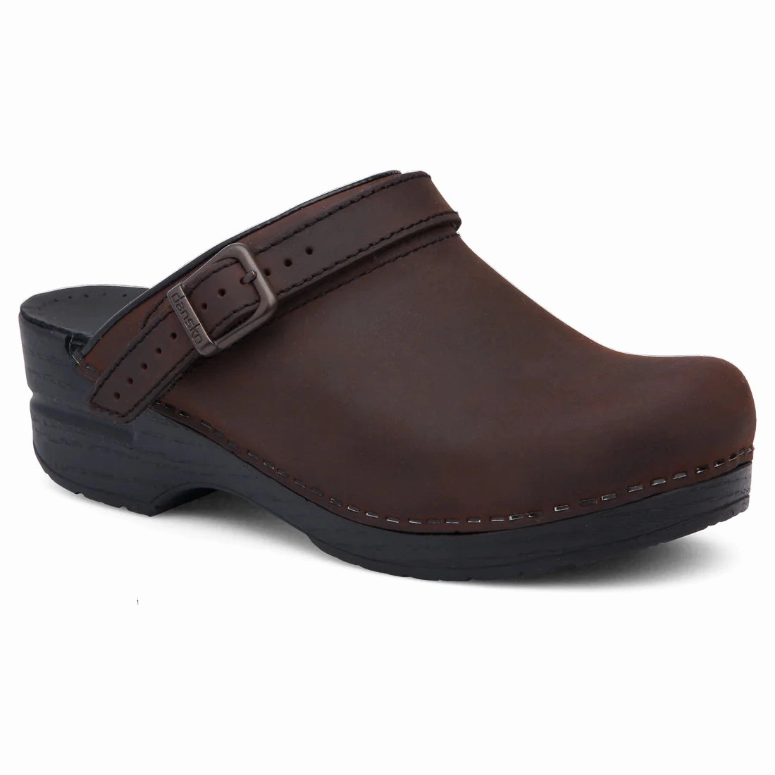 Storm Step Dansko Women's Ingrid Clog - Brown Oiled