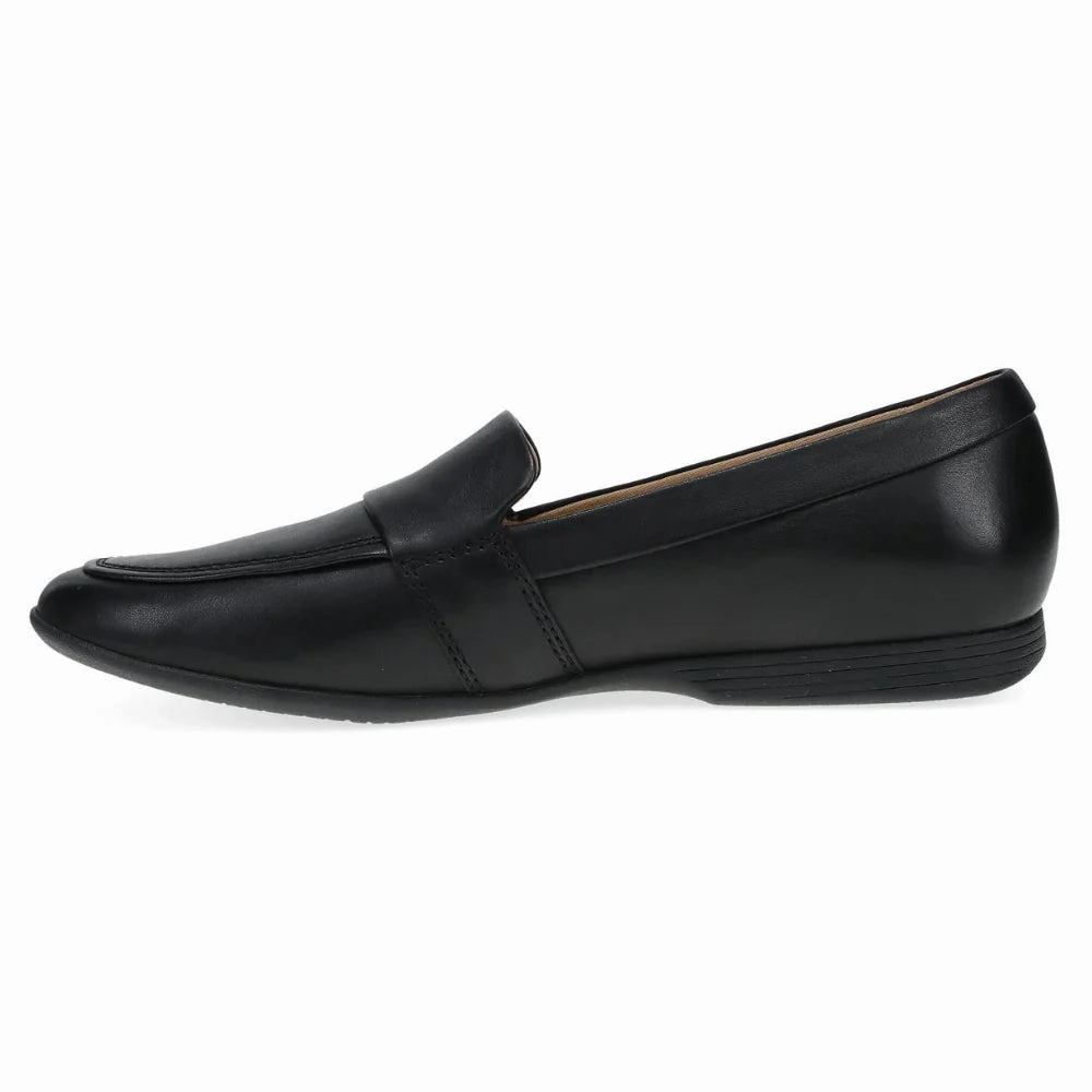 Dansko Women's Linden Loafer Flat - Black Sunrise Stroll