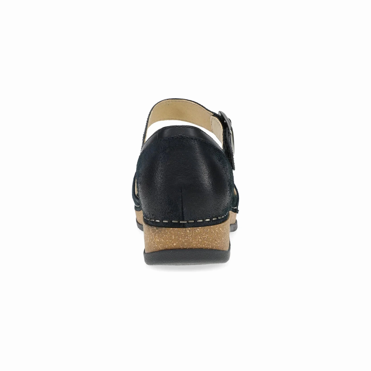 Sand Hike Dansko Women's Mae Mary Jane Clog - Black Burnished Suede