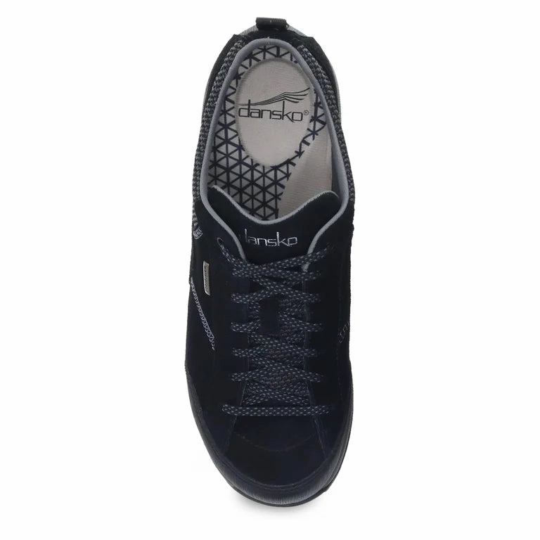 Dansko Women's Paisley Waterproof Sneaker (Wide) - Black Step Out Active Wear