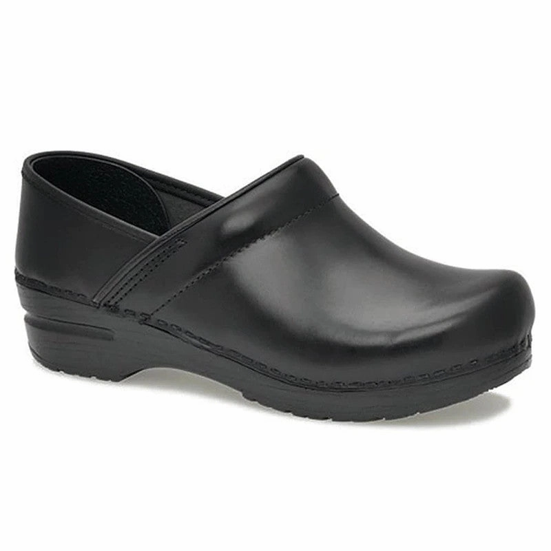 Dansko Women's Professional - Black Cabrio Work Shoes Adjustable   fit