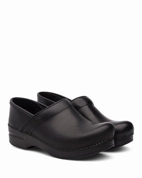 Dansko Women's Professional - Black Cabrio (Narrow) Impact Resistant Heel