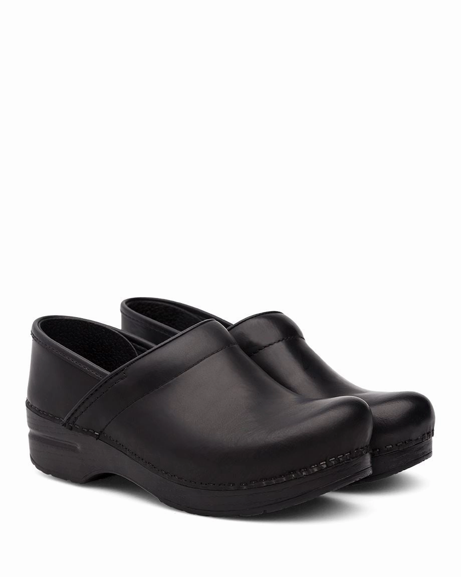 Dansko Women's Professional - Black Cabrio (Narrow) Flexible Steps Free Step
