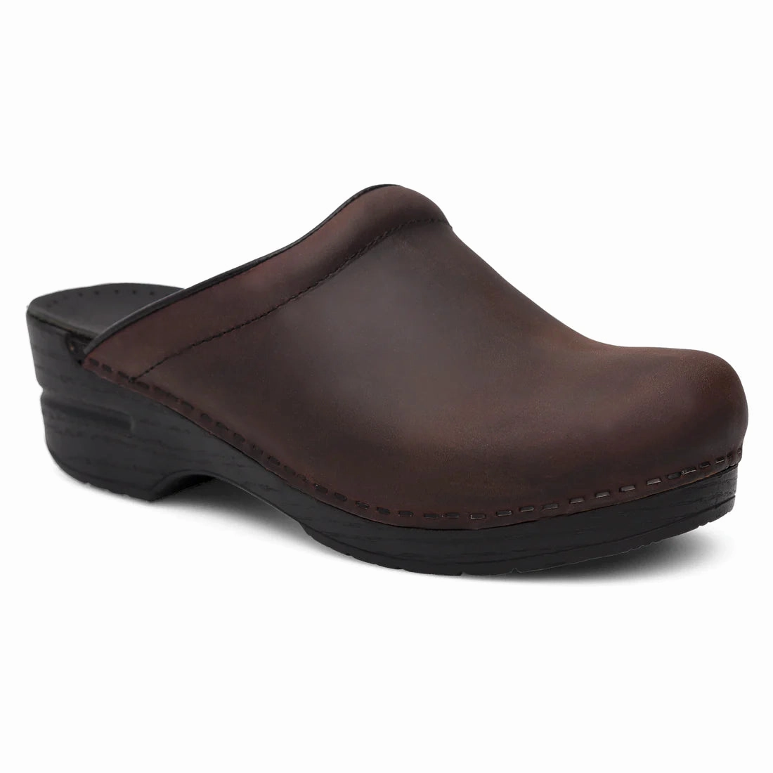Dansko Women's Sonja Clog - Brown Oiled Air Cushion