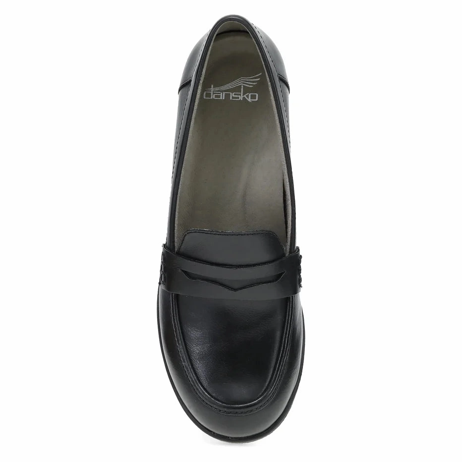 Foot Cushion Activity Fit Dansko Women's Waterproof Danica Loafer - Black