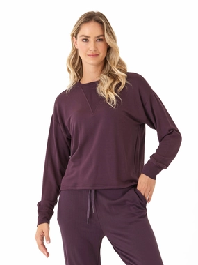 Heavyweight Warmth Darby Feather Fleece Panel Pullover