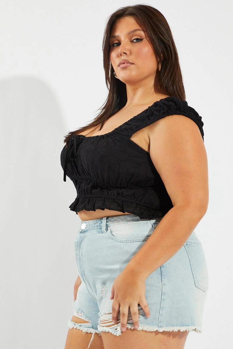 Denim Relaxed Shorts High Rise Chill Comfort Fit