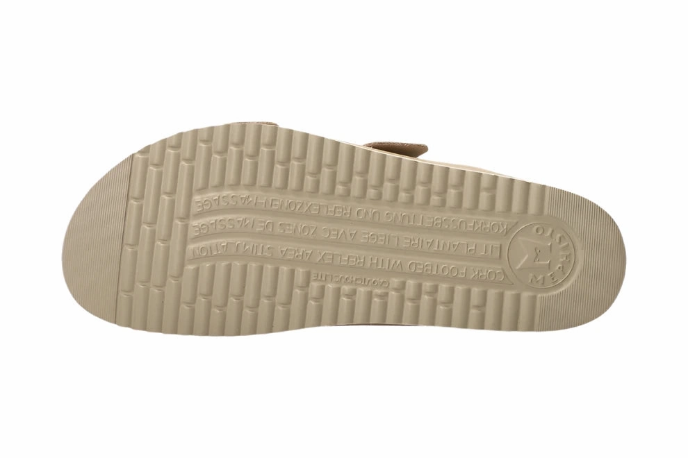 Mephisto Women's Hester Everyday Casual Sandals - Platinum Water Play Green Fresh