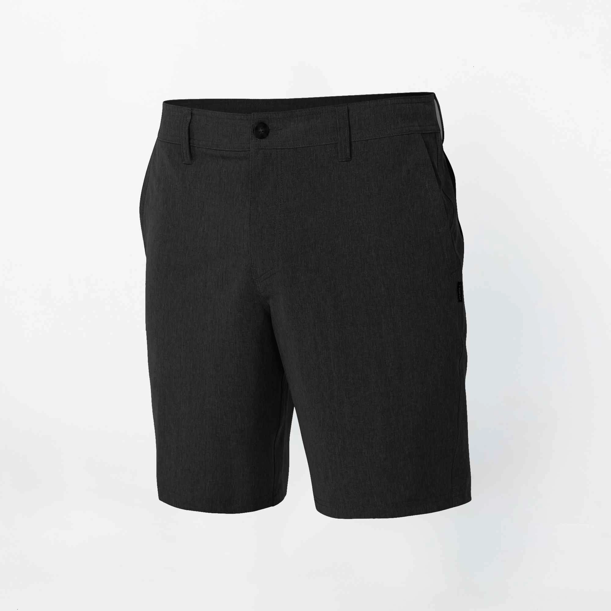 Ventilated Design Reserve Heather 19" Hybrid Short - Heather Black