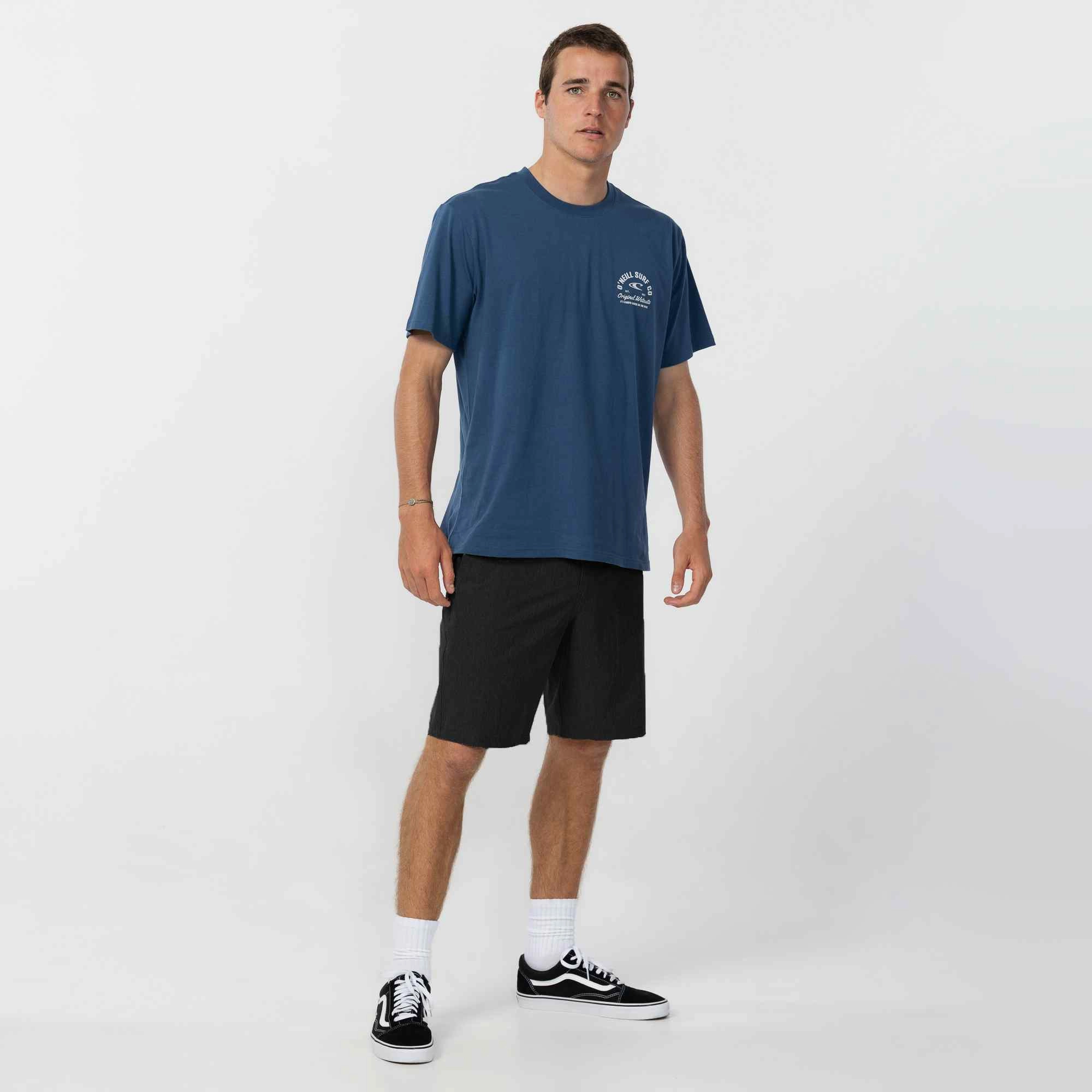 Cool Fit Simple Cut Reserve Heather 19" Hybrid Short - Heather Black