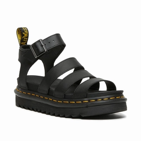 Summer Glow Trail Friendly Dr. Martens Women's Blaire Sandal - Black