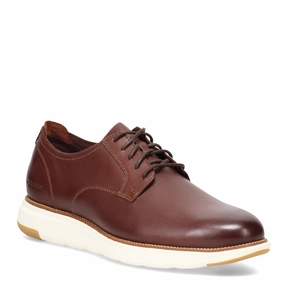 Rich Hue Long Meeting Cole Haan Men's Leather Grand Atlantic Oxford - Chestnut/Ivory