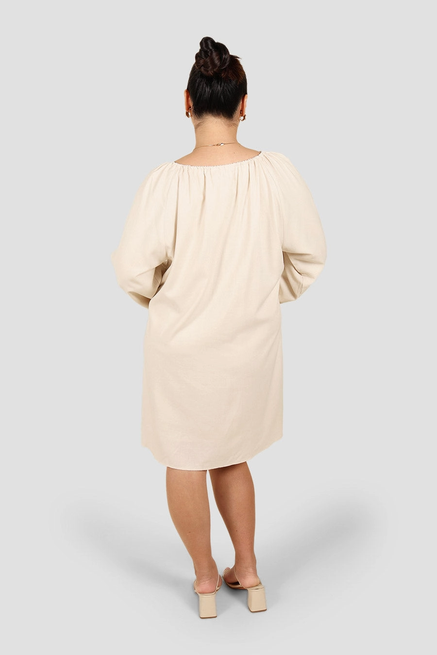 Clean Texture EADIE DRESS OAT