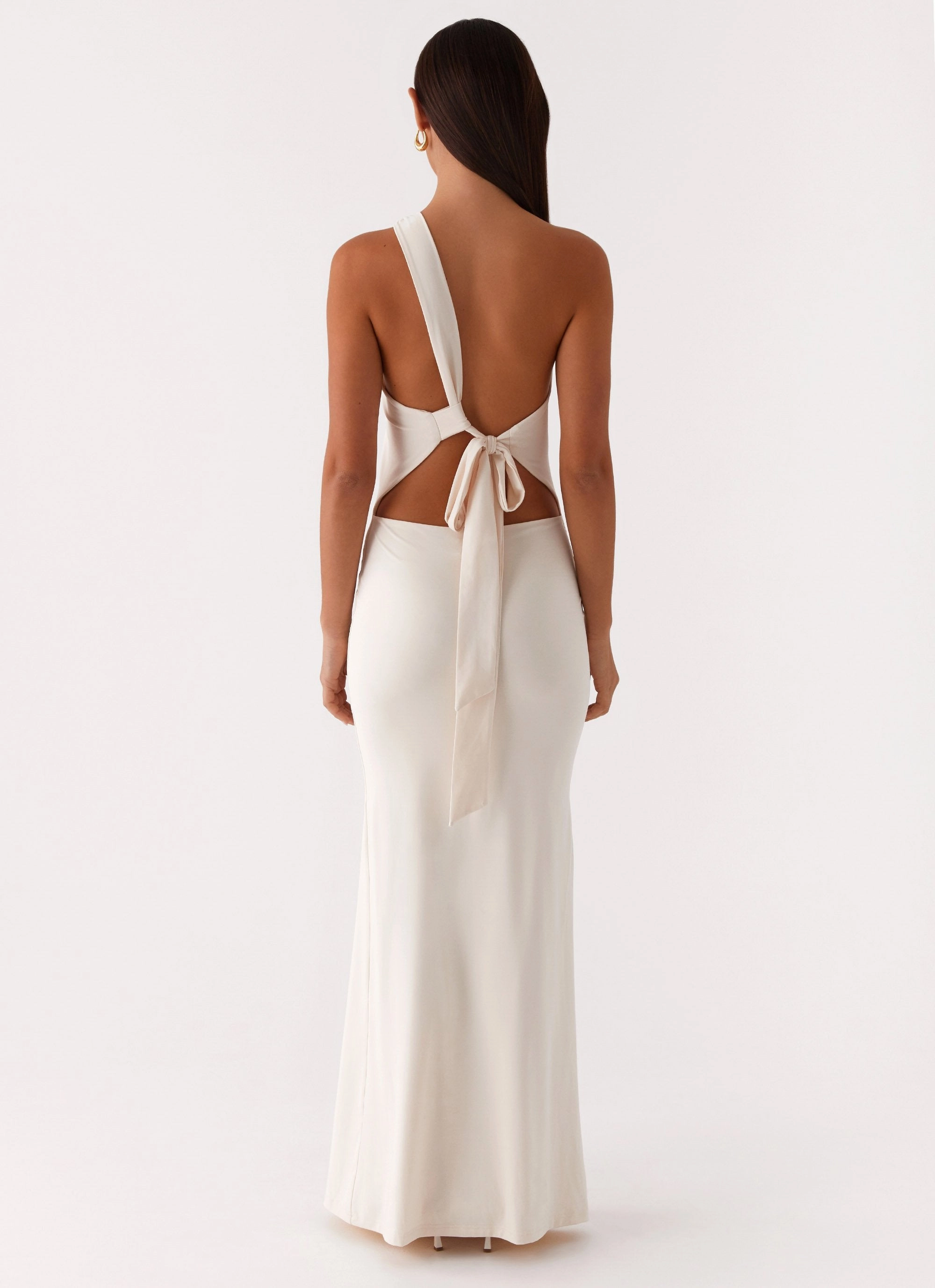 Infinity Maxi Dress - Ivory Earth Colors