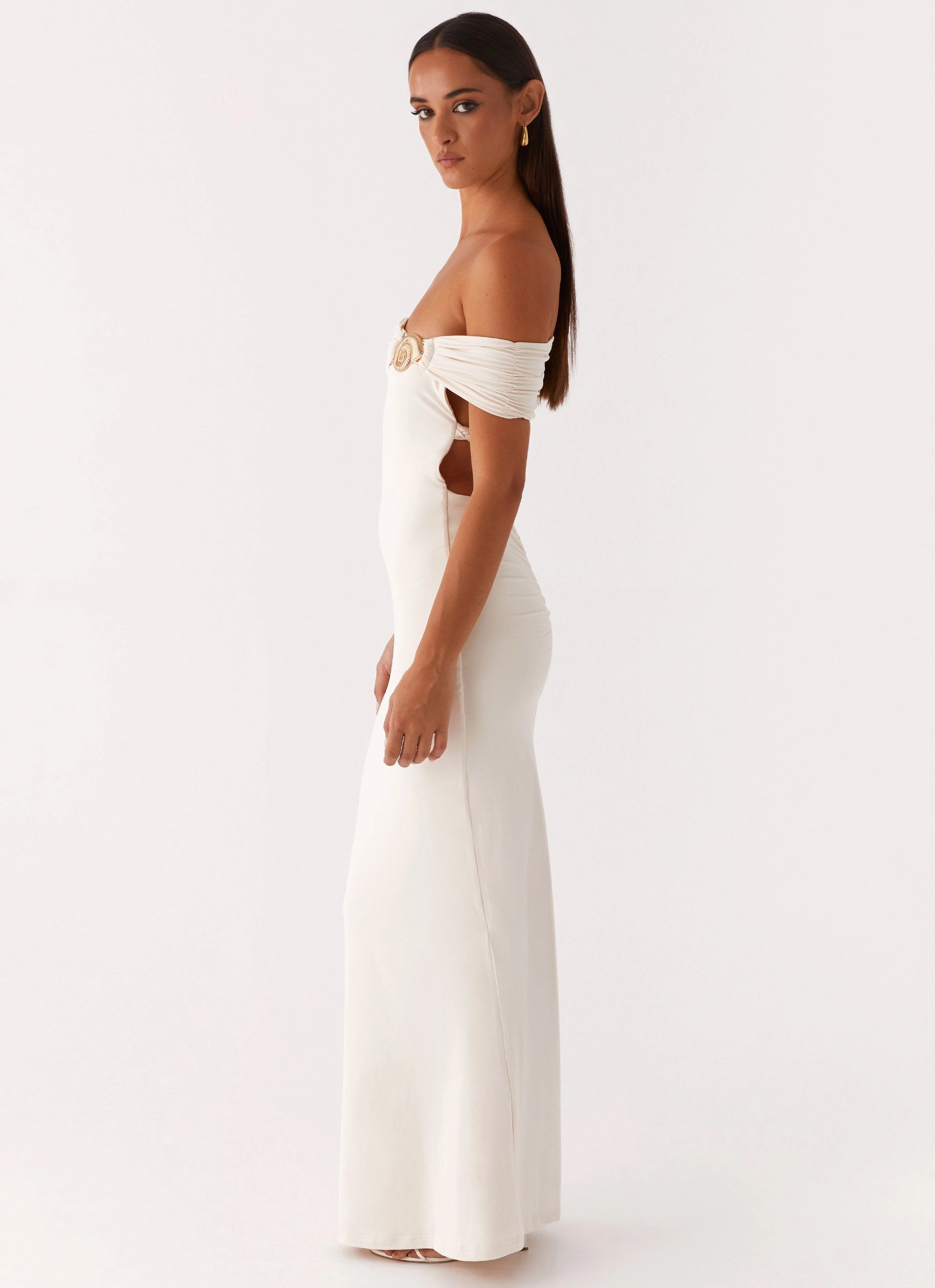 Illusion Maxi Dress - Ivory Modern Form