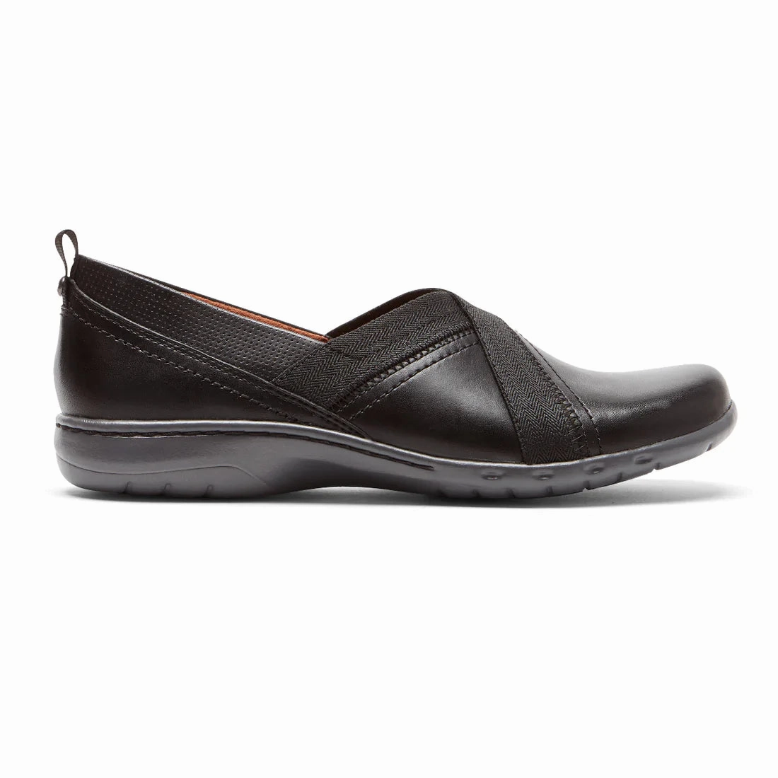 Low Heel Wind Safe Cobb Hill Women's Penfield Slip-On - Black
