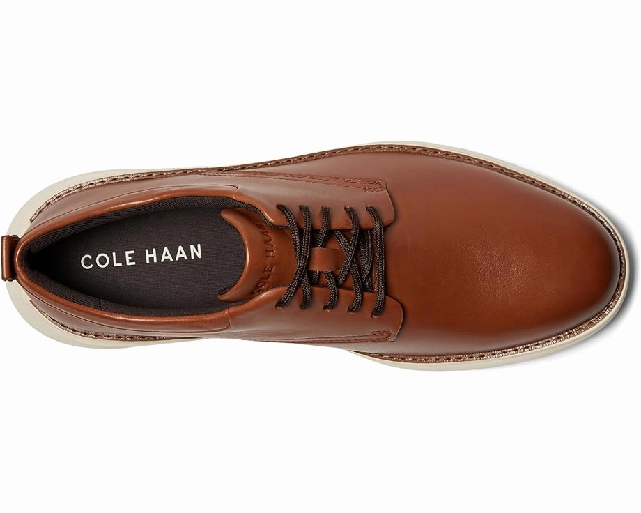 Sharp Cut Cole Haan Men's Grand Remix Oxford - British Tan/Ivory