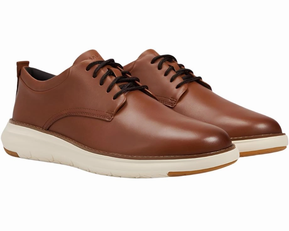 Calm Office Exact Fit Cole Haan Men's Grand Remix Oxford - British Tan/Ivory