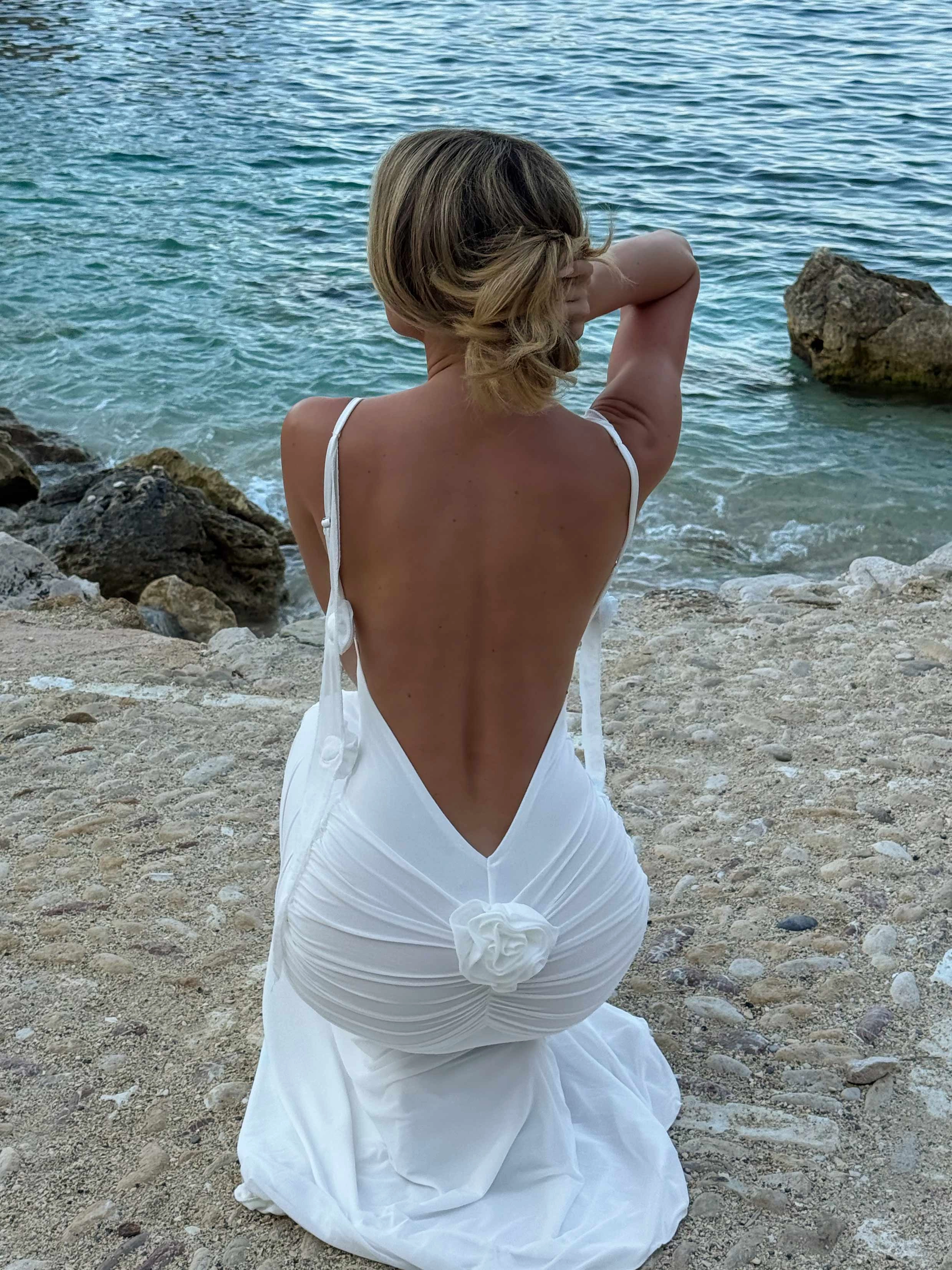 Sophisticated Style Classic and Modern LOUIANNA MAXI DRESS BRIGHT WHITE