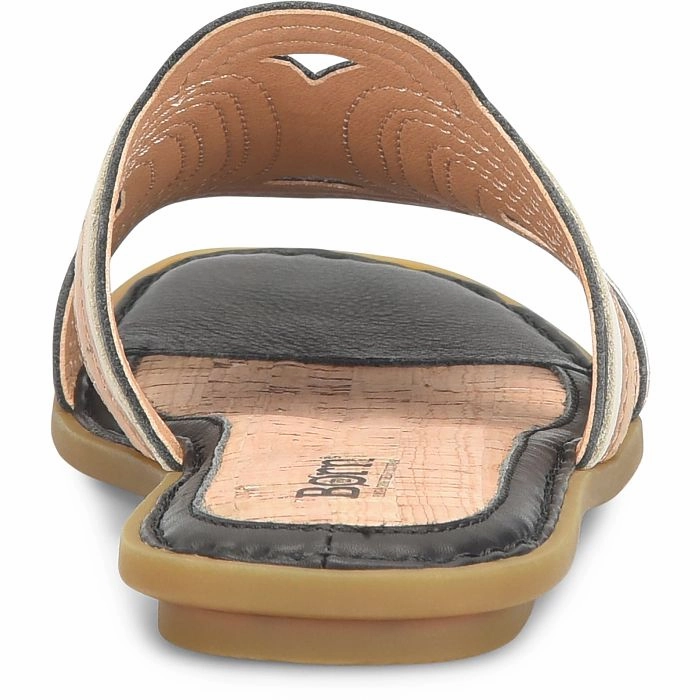 Quick Dry Technology Comfortable Open-toe Shoes Born Women's Hyannis Slide Sandal - Black Combo