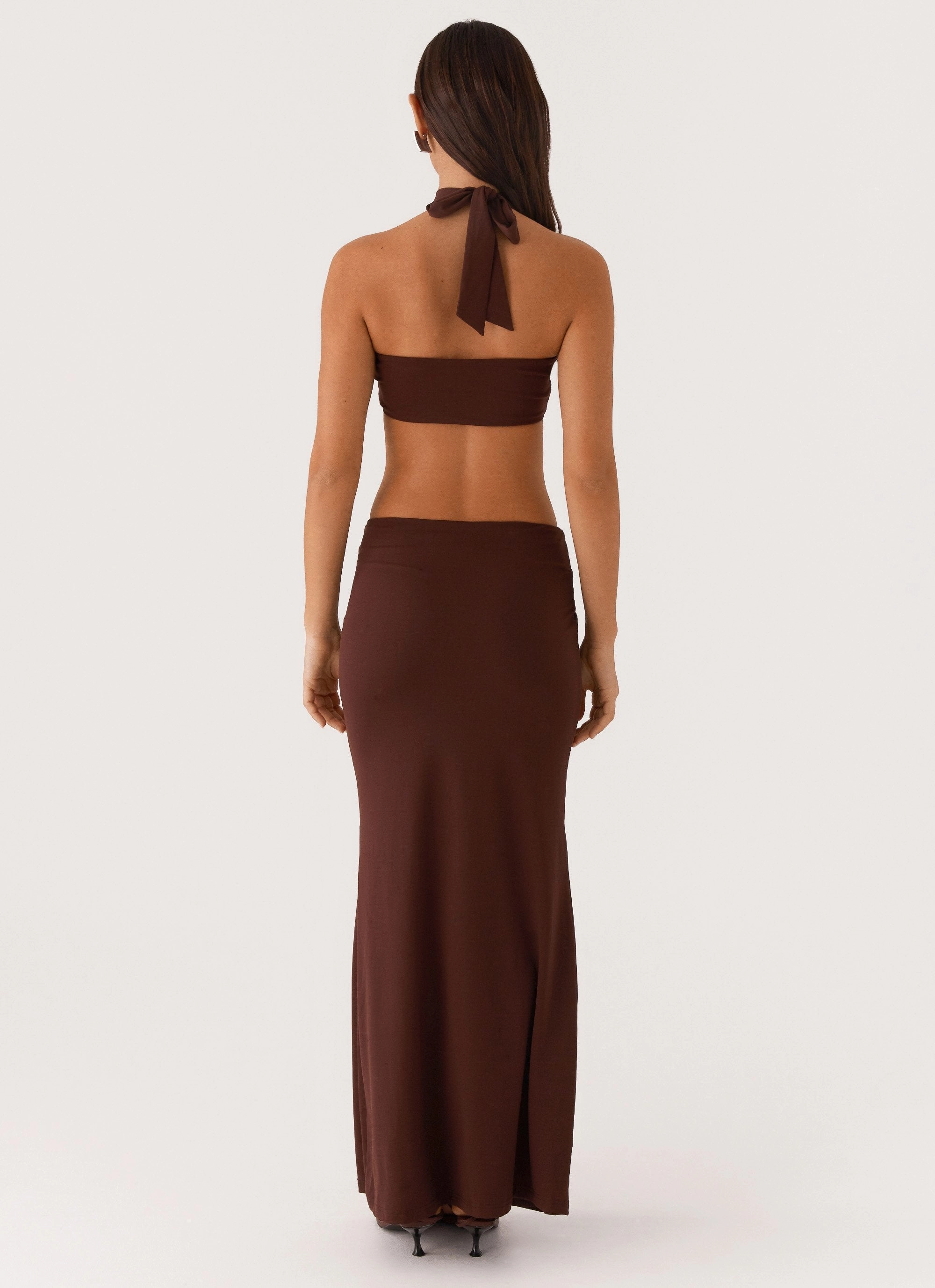 All-day style Elinor Maxi Dress - Chocolate