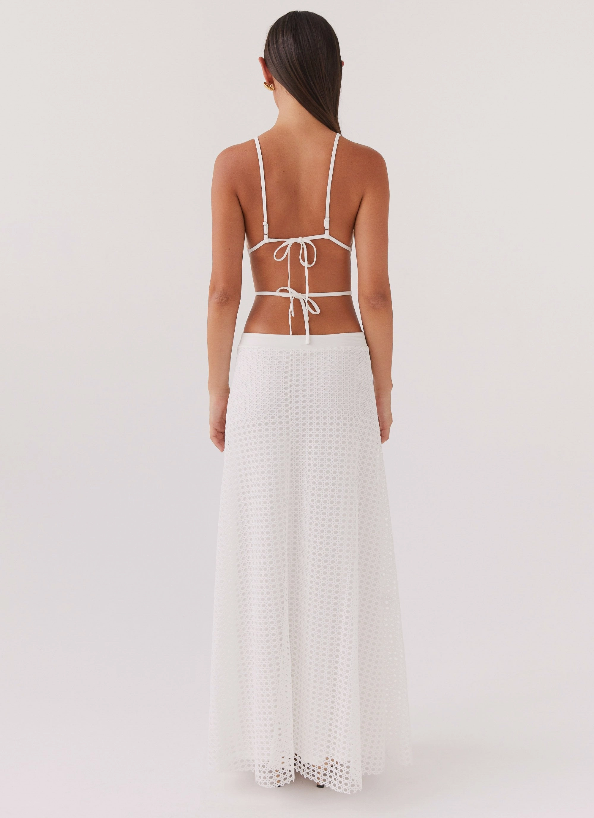 Perfect Layers Enchanted Melodies Maxi Dress - White