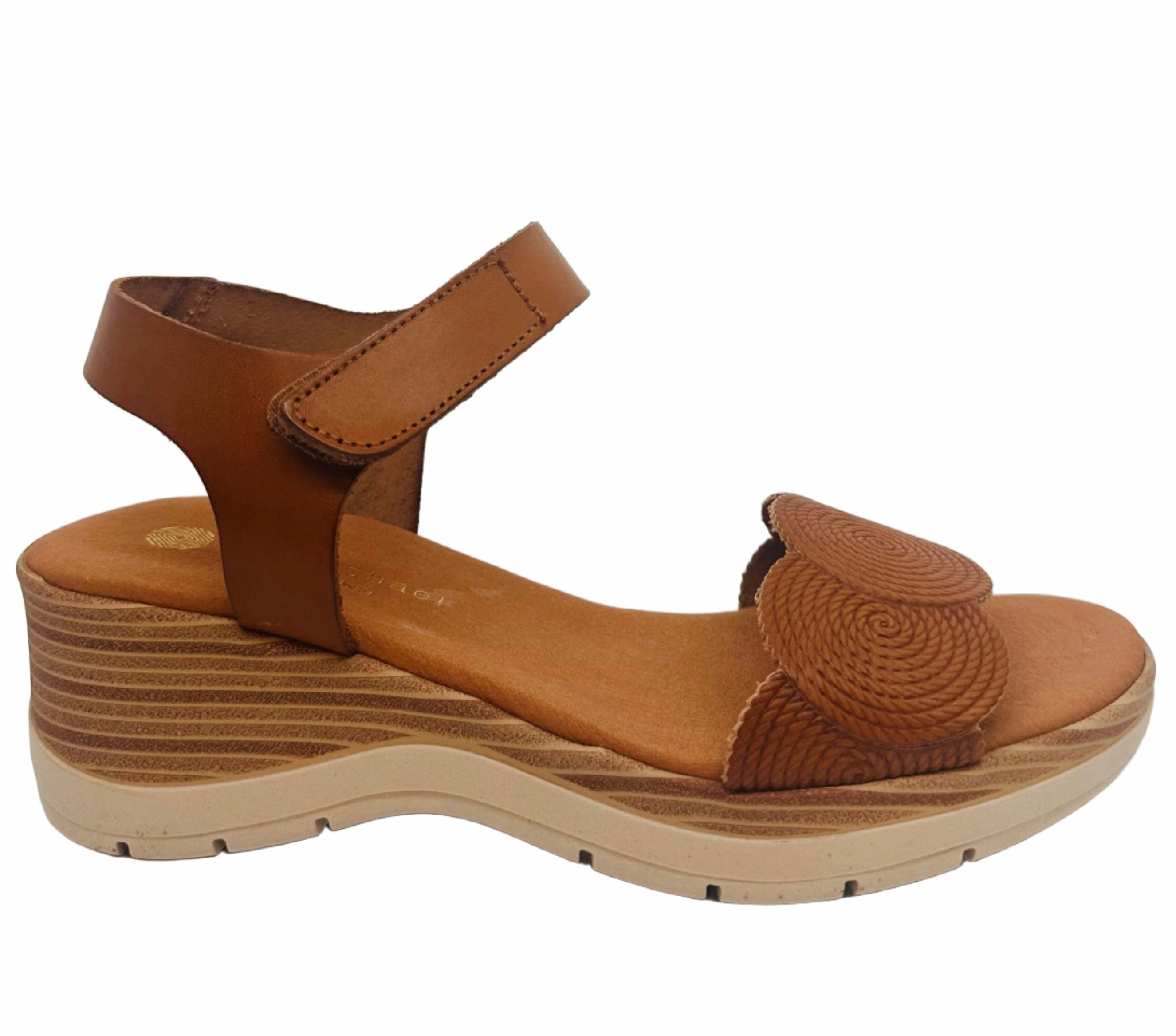Eric Michael by Laurevan Women's Honey Sandal - Tan Chic Footwear for Summer