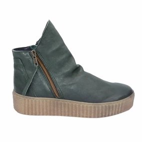 Eric Michael Women's Zelda Bootie - Dark Green Durable Shell Adventure Journey Strong Grip