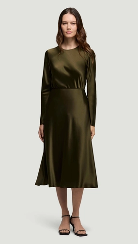 Bias Skirt in Silk Charmeuse | Basil Couture Inspired