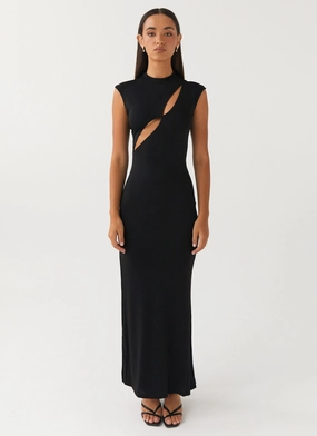 Special Affair Maxi Dress - Black Trend Fit