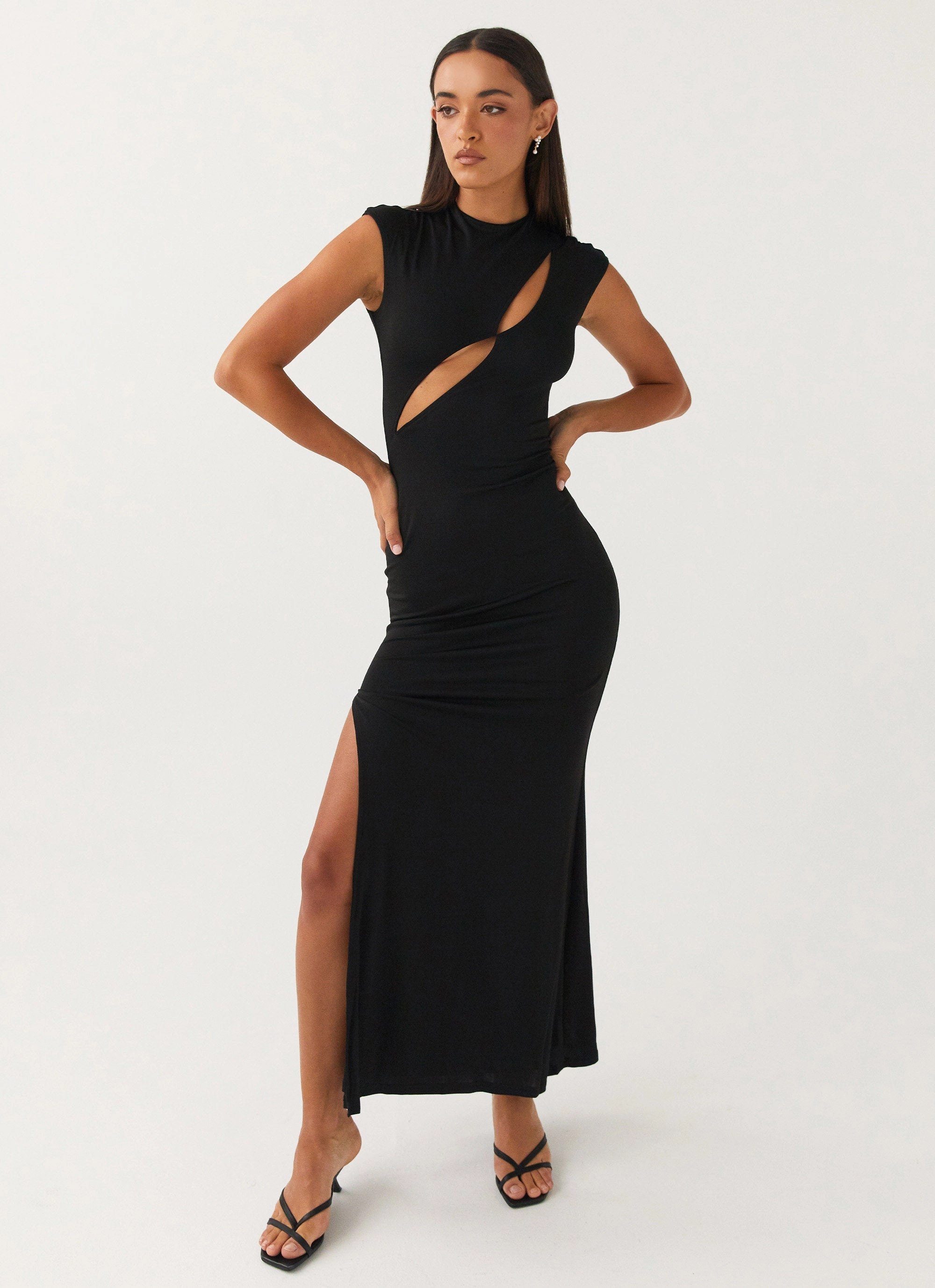 Morning Wear Special Affair Maxi Dress - Black