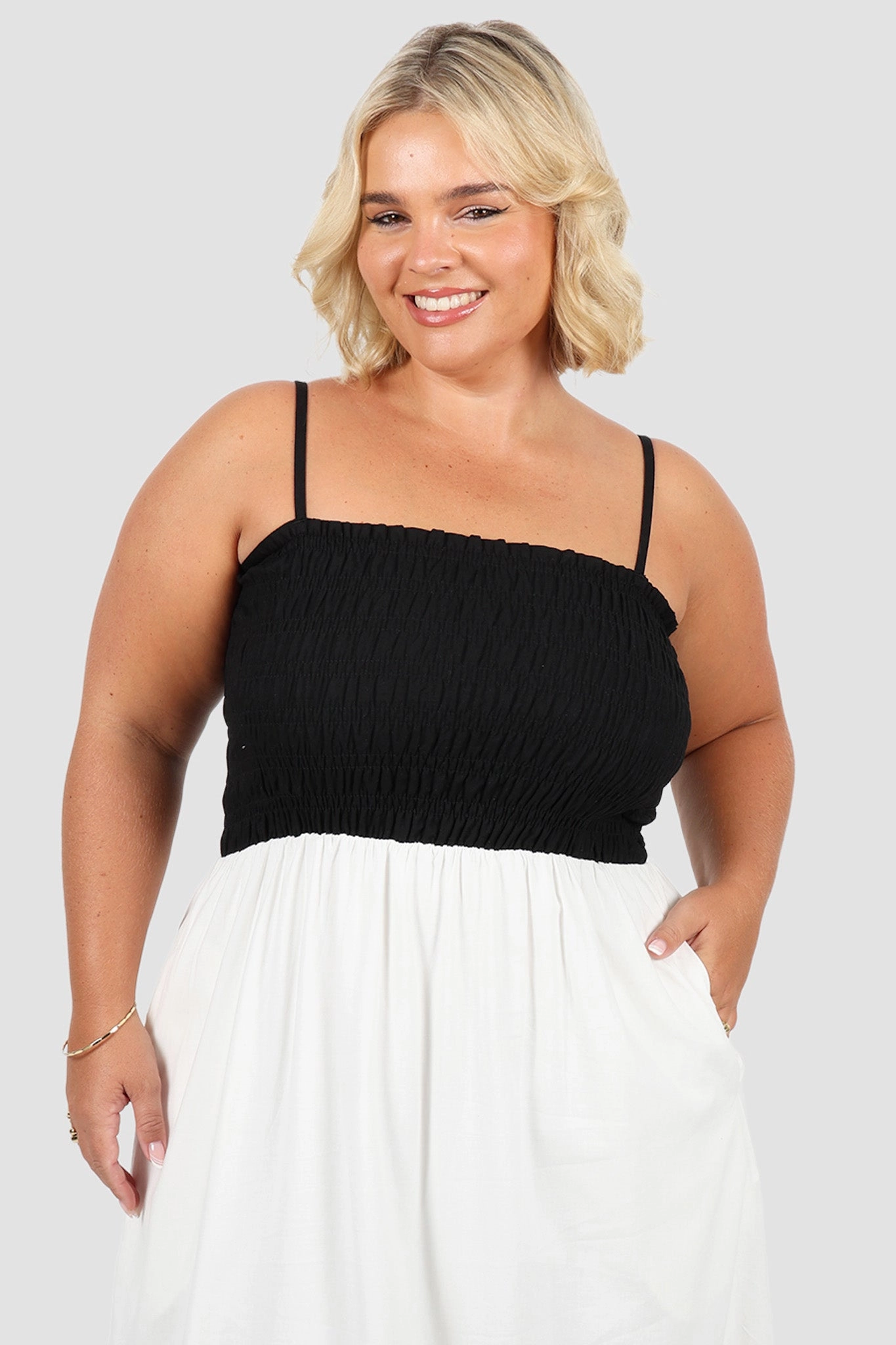 Air Beauty RILORA DRESS B&W