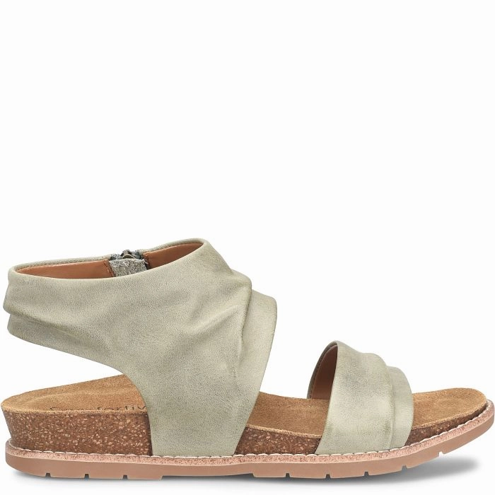 Comfortiva Women's Gale Sandals - Sage Comfortable And Versatile Multi Directional Flex Zones