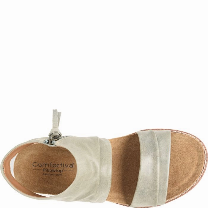 Flexible Groove Design Comfortiva Women's Gale Sandals - Sage