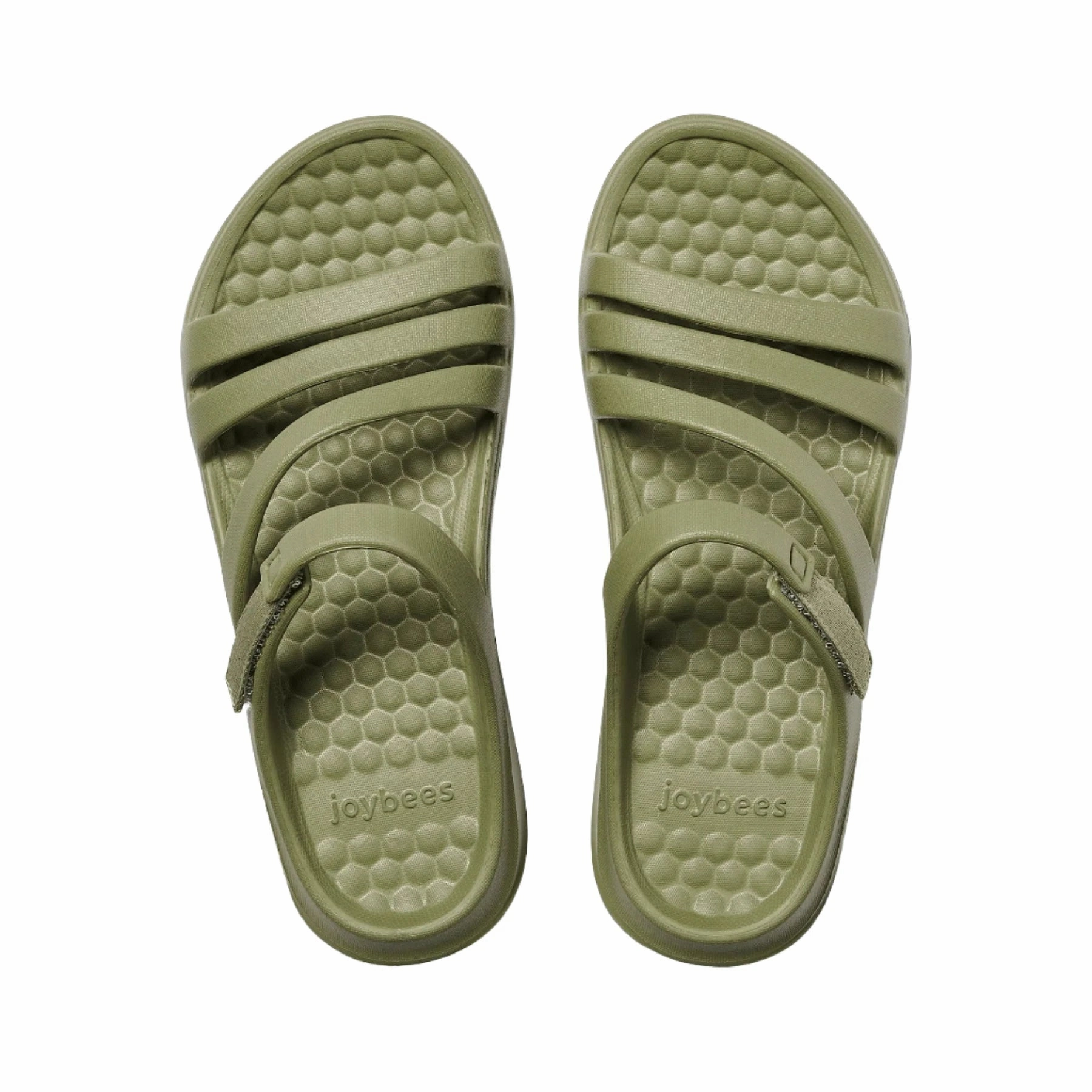 Joybees Women's Lakeshore Sandal - Dusty Olive Stretchable Material