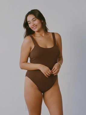 TaglessDesign Christy Bodysuit, Regen Silk Noil Jersey, Manzanita
