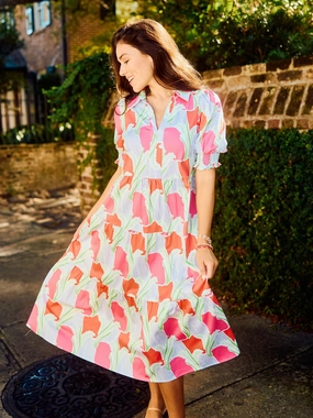 Dark Tones FINAL SALE - Molly Dress | Color Me Sweet Coral