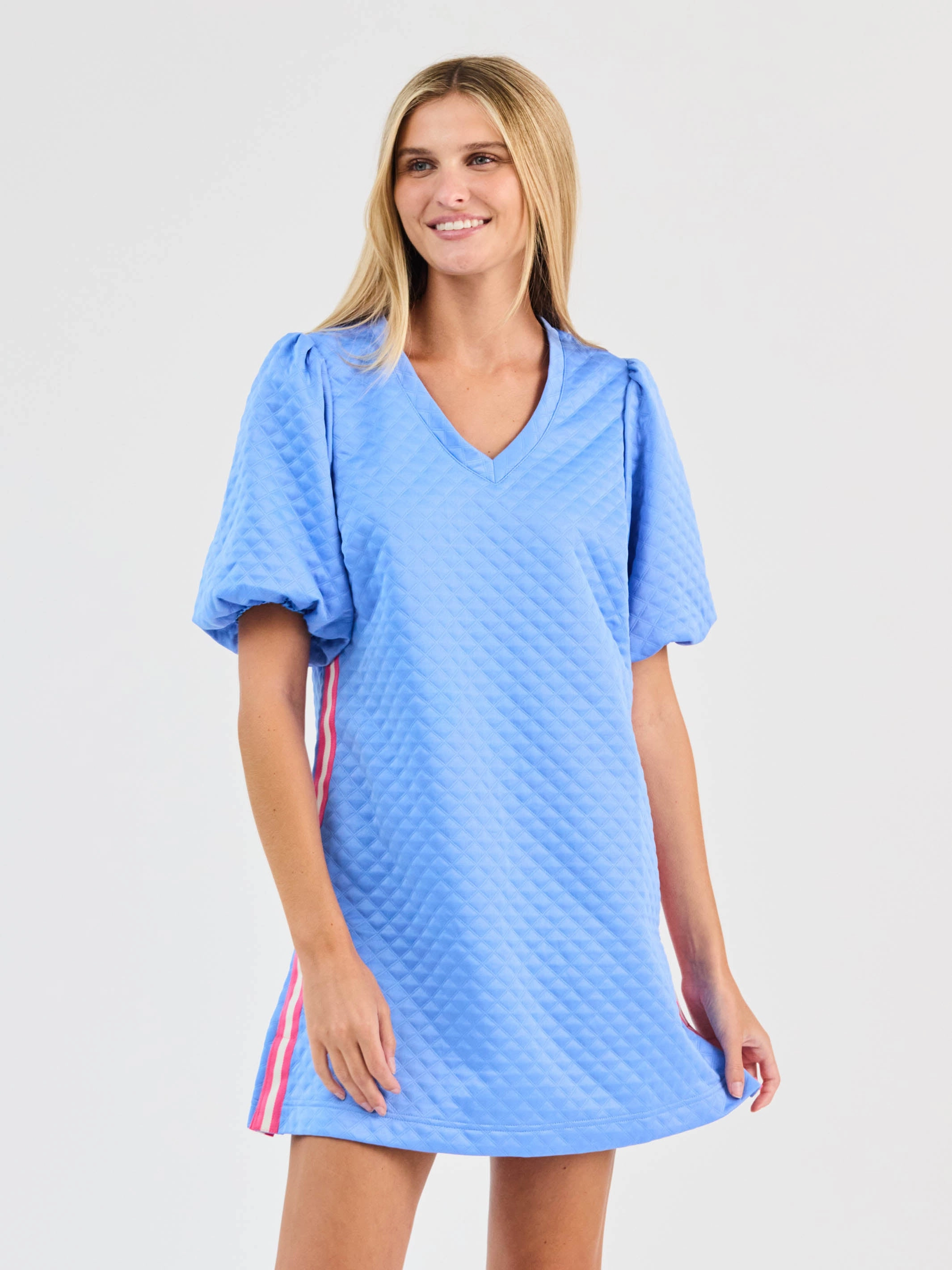 FINAL SALE - Stacey Dress | Blue All Wear