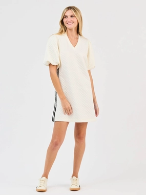 Knot-Detail FINAL SALE - Stacey Dress | Ivory