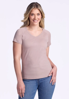 Mia V Neck - Mocha Meringue Comfy Essentials Men's