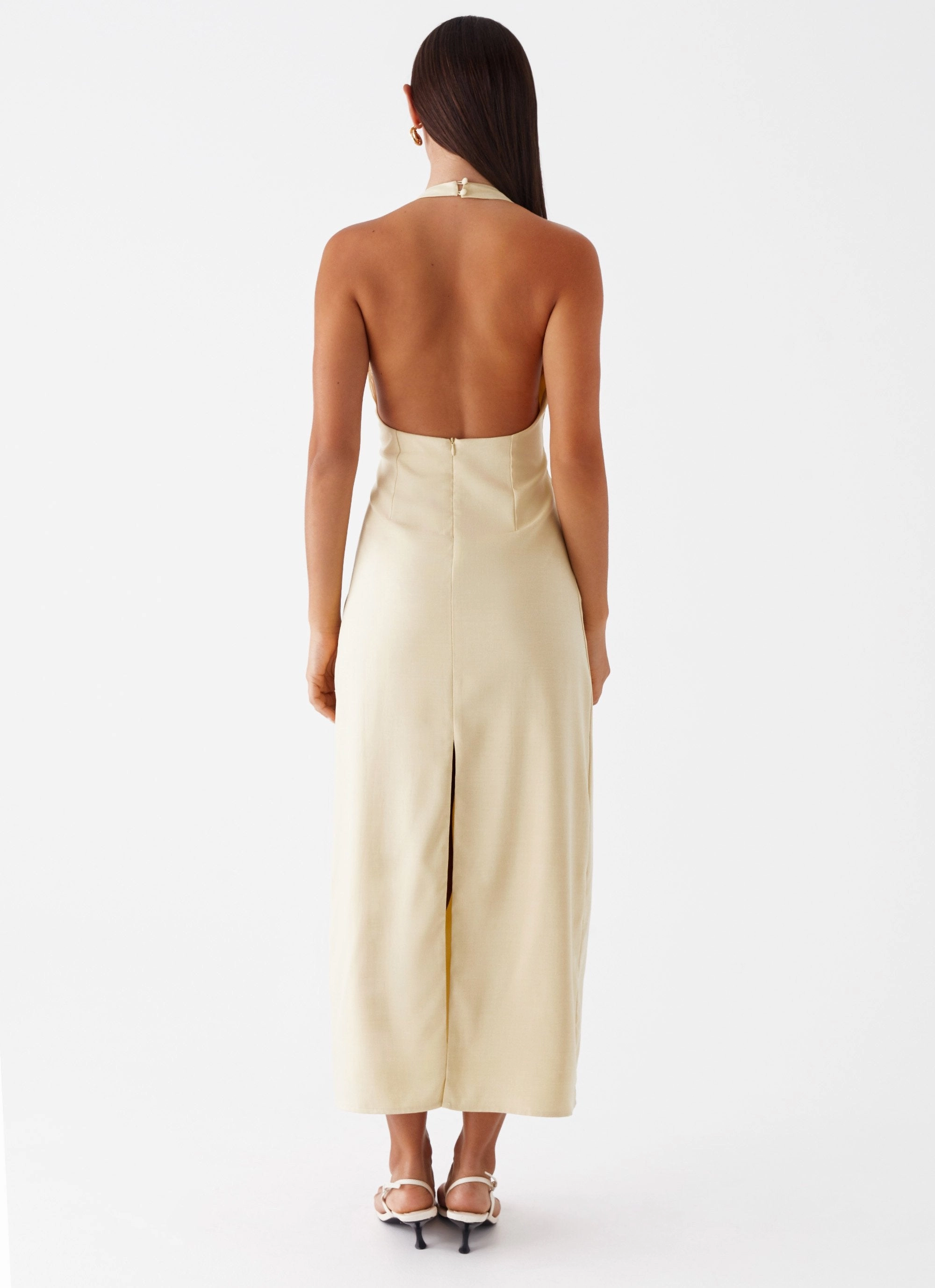 Anita Maxi Dress - Yellow New Spirit